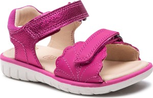 Różowe buty dziecięce letnie Clarks dla dziewczynek