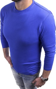 Niebieska bluza Risardi w stylu casual