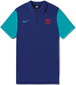 Niebieska koszulka polo Nike w sportowym stylu