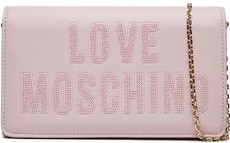 Różowa torebka Love Moschino na ramię mała