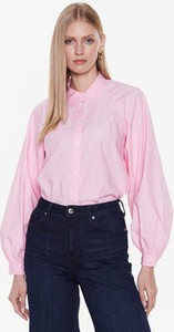 Różowa koszula Tommy Hilfiger w stylu casual