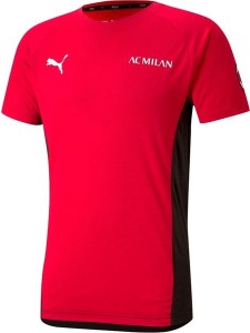 Czerwony t-shirt Puma w sportowym stylu