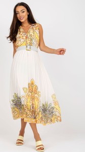 Sukienka ITALY MODA z dekoltem w kształcie litery v