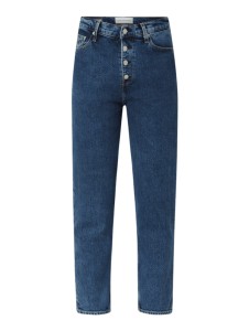 Niebieskie jeansy Calvin Klein z bawełny w stylu casual