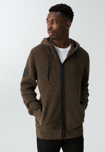 Brązowy sweter Diverse z bawełny