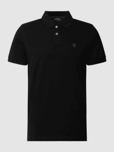 Czarny t-shirt McNeal w stylu casual