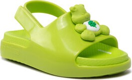 Zielone buty dziecięce letnie Melissa