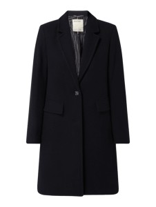 Płaszcz Esprit w stylu casual bez kaptura z wełny