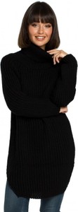 Czarny sweter Be w stylu casual