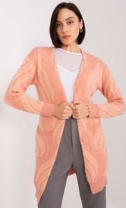 Pomarańczowy sweter Wool Fashion Italia