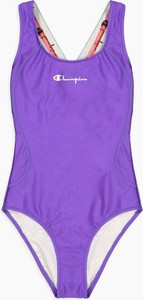 Fioletowy strój kąpielowy Champion w sportowym stylu