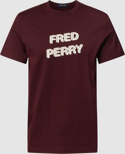 T-shirt Fred Perry z nadrukiem