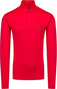 Czerwony sweter Bogner w stylu casual z tkaniny