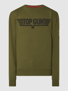 Bluza Top Gun z bawełny w młodzieżowym stylu
