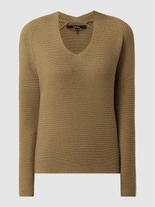 Brązowy sweter someday. w stylu casual z bawełny