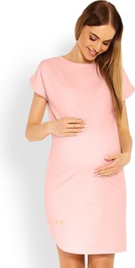 Peekaboo Sukienka Ciążowa Model 1629C Pink (L/XL)