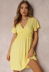 Żółta sukienka Renee mini