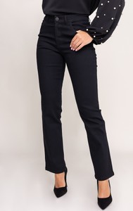 Czarne jeansy Tono w stylu casual z jeansu