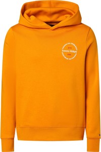 Pomarańczowa bluza Tommy Hilfiger z nadrukiem