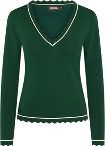 Zielony sweter 4funkyflavours w stylu casual