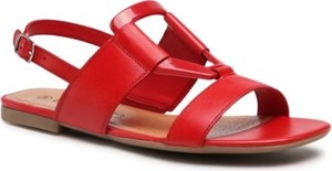Czerwone sandały Lasocki w stylu casual