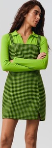 Zielona sukienka Sinsay w stylu casual z długim rękawem