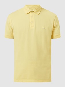 Żółty t-shirt Redgreen w stylu casual z bawełny