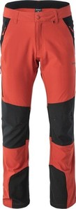 Czerwone spodnie Hi-Tec w sportowym stylu
