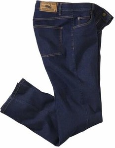 Jeansy Atlas For Men w street stylu z jeansu