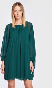 Zielona sukienka Naf naf w stylu casual mini oversize