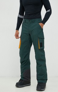 Zielone spodnie sportowe Helly Hansen w sportowym stylu