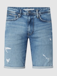 Niebieskie spodenki Pepe Jeans w stylu casual