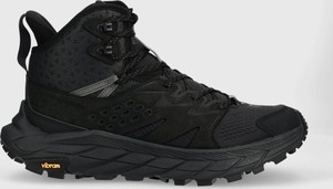 Czarne buty trekkingowe answear.com sznurowane