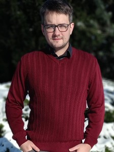 Sweter M. Lasota z wełny w stylu casual