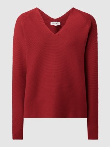 Czerwony sweter ARMEDANGELS w stylu casual