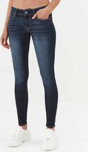 Granatowe jeansy Pepe Jeans w stylu casual