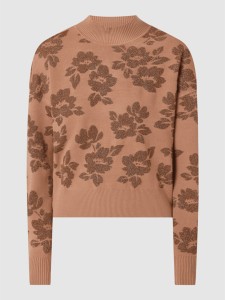 Brązowy sweter Rosemunde w stylu casual