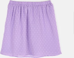 Fioletowa spódnica Gate mini w stylu casual