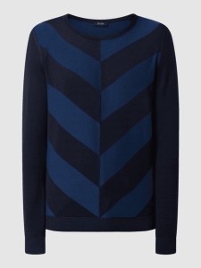 Granatowy sweter Pierre Cardin