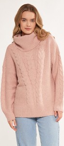 Różowy sweter FEMESTAGE Eva Minge