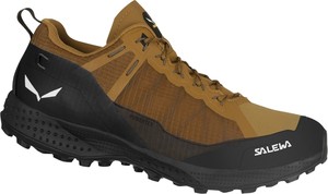 Brązowe buty trekkingowe Salewa z płaską podeszwą