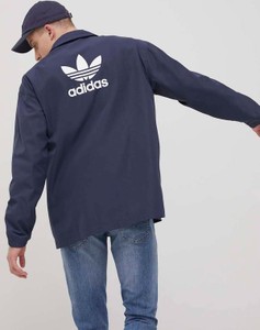 Granatowa kurtka Adidas Originals krótka