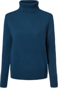 Granatowy sweter Franco Callegari z wełny