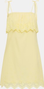 Sukienka Halfprice rozkloszowana w stylu casual z dekoltem w kształcie litery v