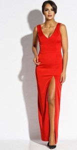 Czerwona sukienka Dursi maxi
