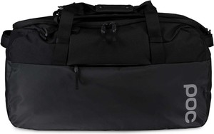 Czarna torba podróżna POC z tkaniny