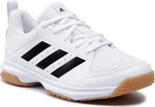 Buty sportowe Adidas sznurowane w sportowym stylu z płaską podeszwą