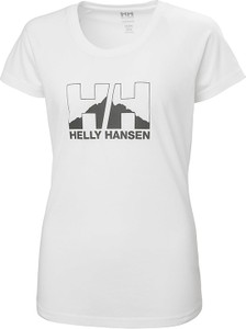 Bluzka Helly Hansen z krótkim rękawem z okrągłym dekoltem