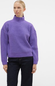 Fioletowy sweter Vero Moda