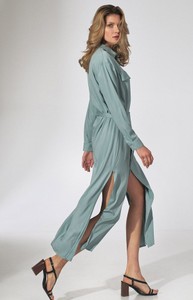 Sukienka Figl w stylu casual z długim rękawem maxi